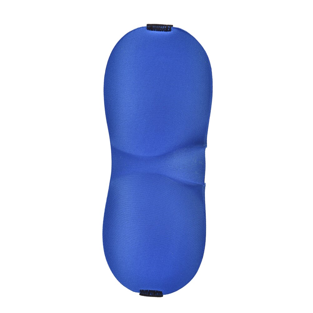 1pcs Sleep Mask 7 Colors 3D Eye Mask Night Relax Sleep Soft Padded Shade Cover Sleeping Blindfold 23*9cm: blue