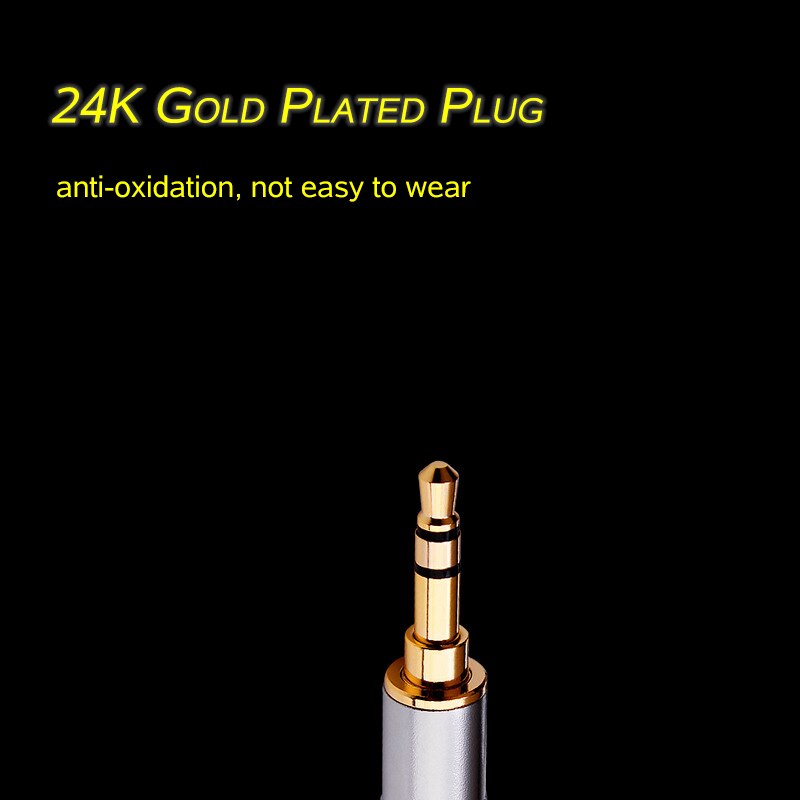 2 pcs 3.5mm Gold Plated Earphone Connector TRS 3 Poles TRRS 4 Poles Headphone Jack Male Plug for Repair Replacement DIY