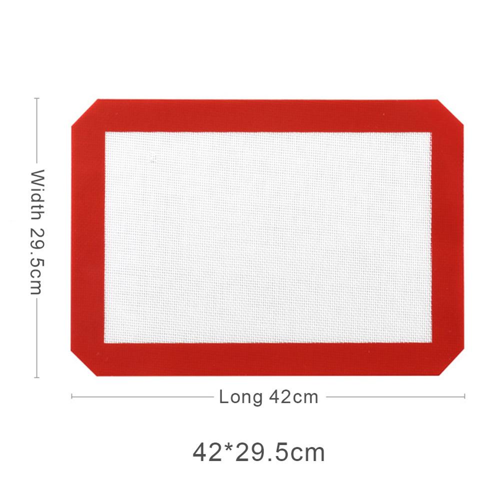 Durable Silicone Baking Mat food grade Non-Stick Cookies pastry Oven high temperature Healthy Bakeware cooking tools Plus size
