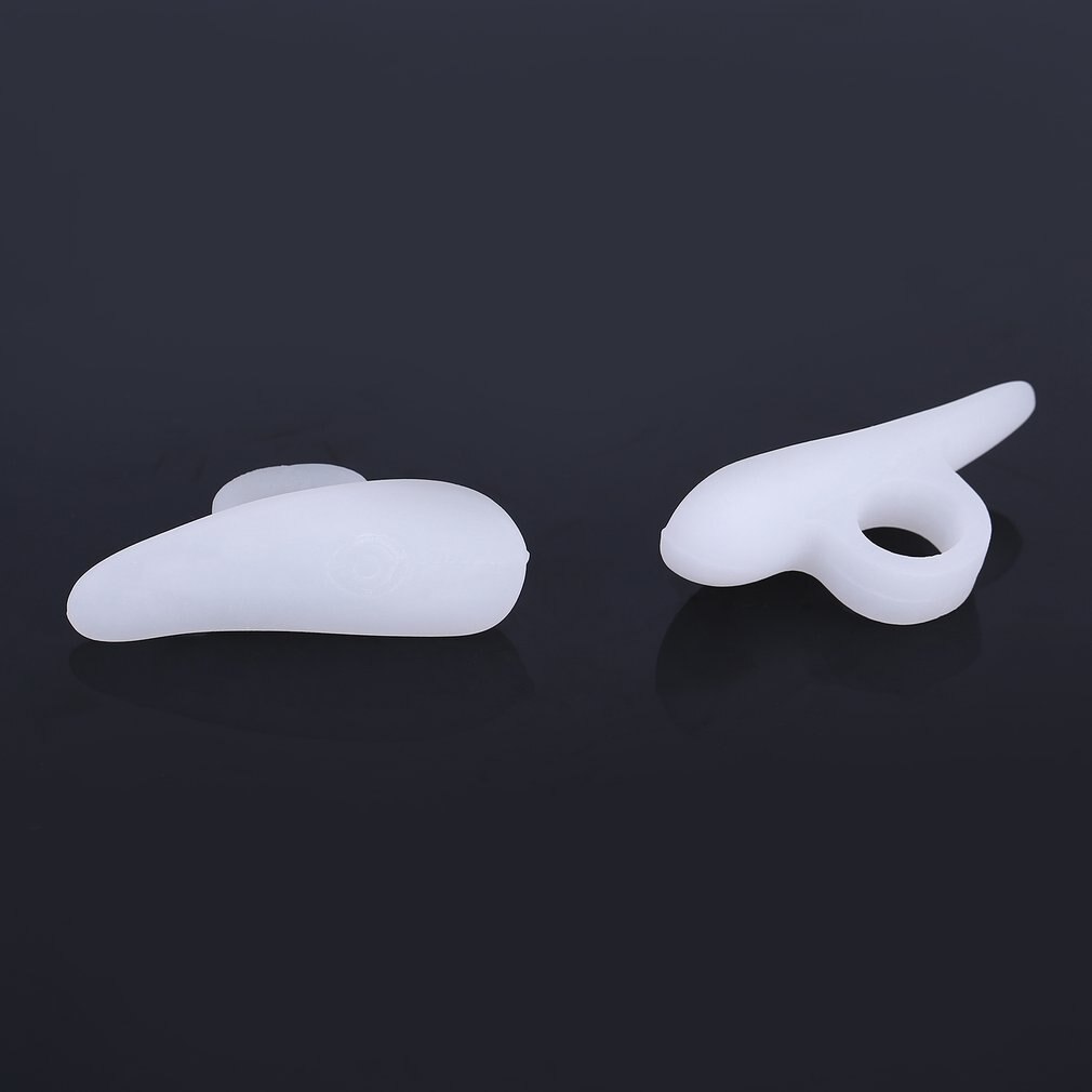 Single Hole Hallux Valgus Foot Pain Relief Silicon Toe Separator Toe Pad Cramp Hammer Toe Orthotics Toe Separator