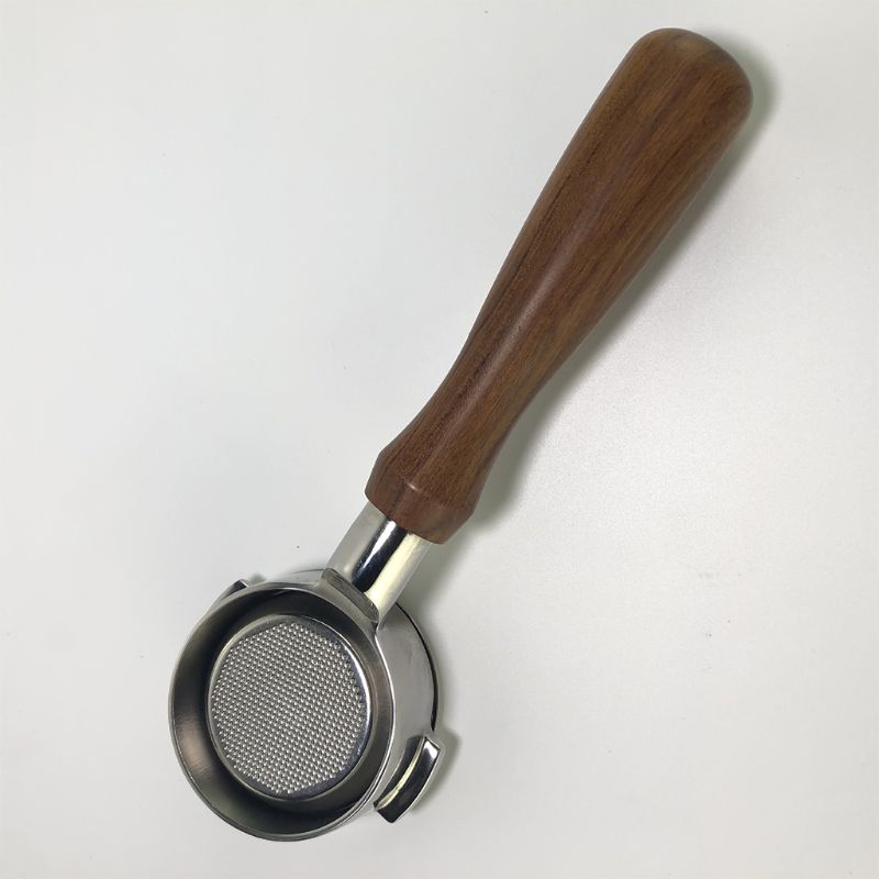 Coffee Machine Handle Universal 58mm Commercial Accessories Solid Wood Set Q39B