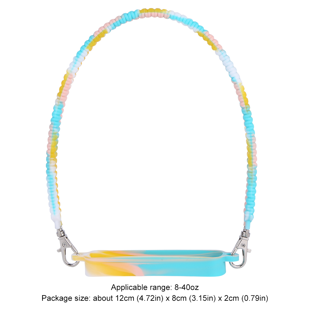 40Oz Waterfles Houder Met Riem Voor Stanley Cup Asessories Cup Mouw Tuimelaar Houder Riem Waterfles Tas Draagtas: Bordeaux