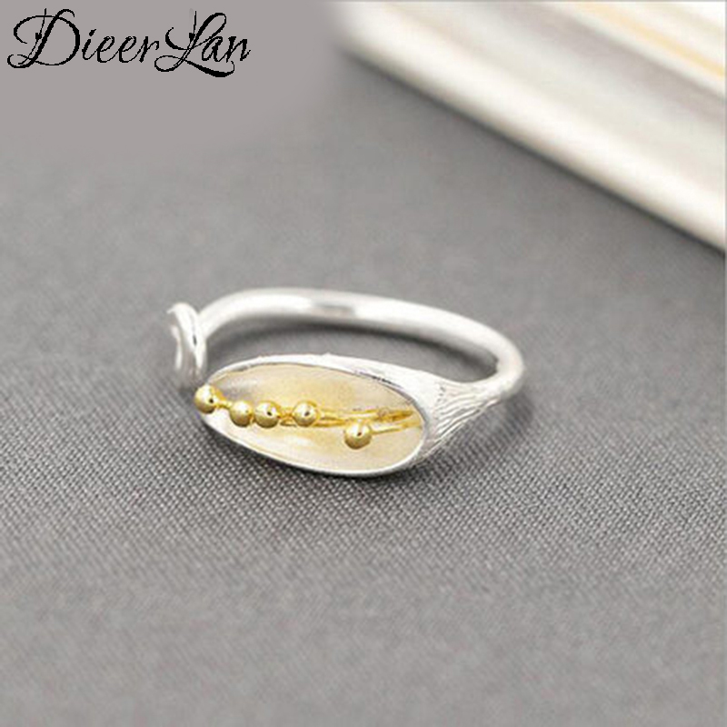 Echte Pure Sieraden Vintage Grote Bloem Ringen Voor Vrouwen Wedding Finger Open Ring Anillos Anelli