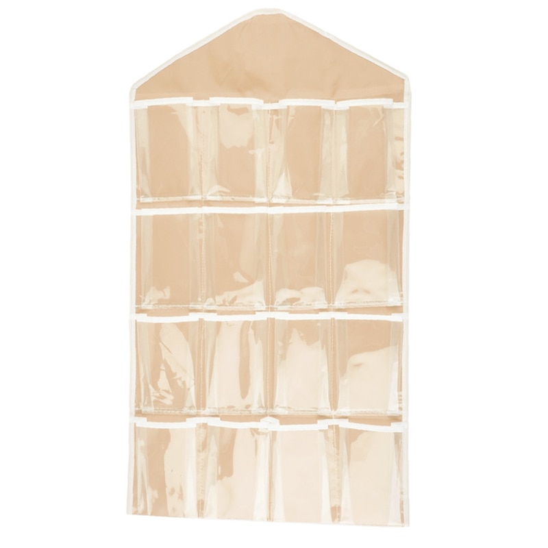 Pockets Closet Door Home Wall Hang Up Organizer Storage Bags Family Essentials Hanging Clear Stocking Organizer Hanging