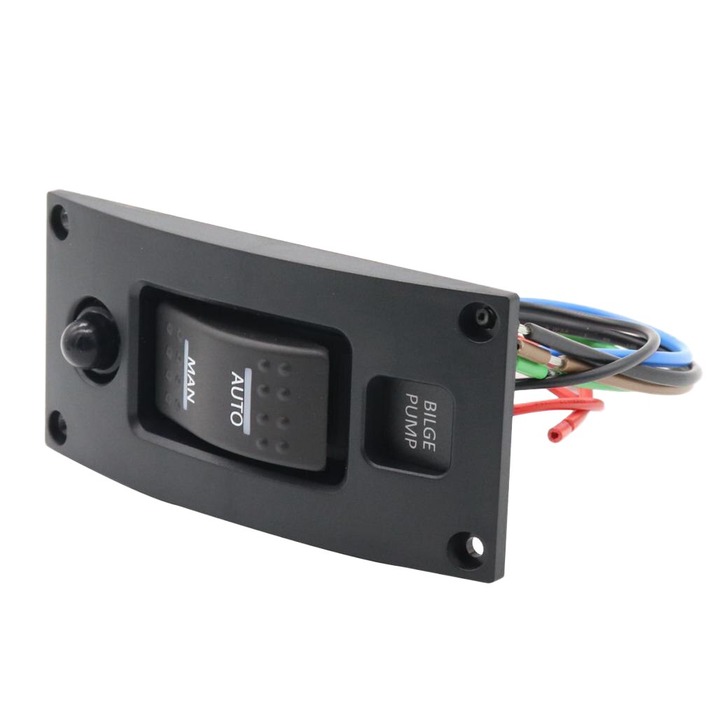 Bilgepomp alarm met schakelaar 12V