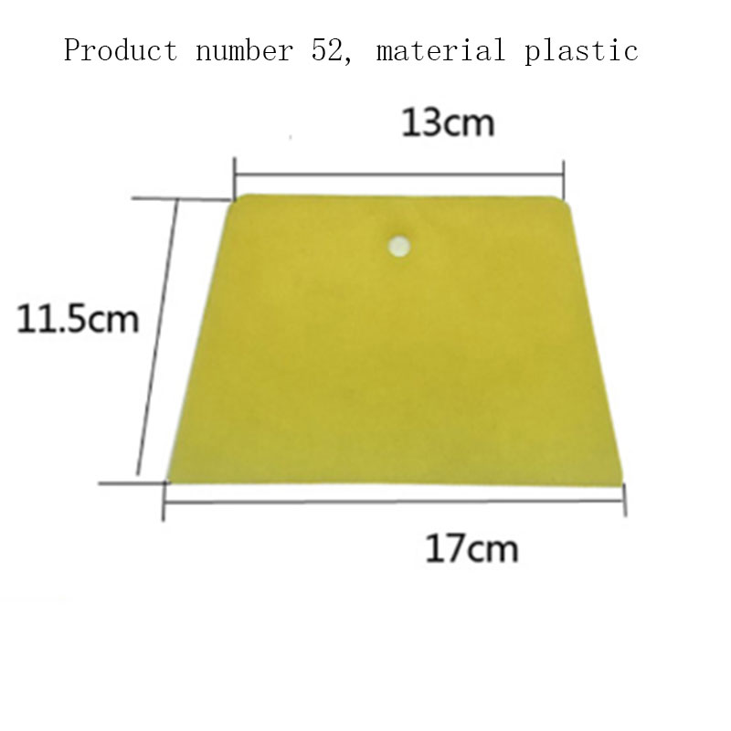 ATPRO Plast Bil Sparkel - Karosseri Sparkel Påfører - Verktøy Reparasjon Maling & Glassfiber harpiks: Gul