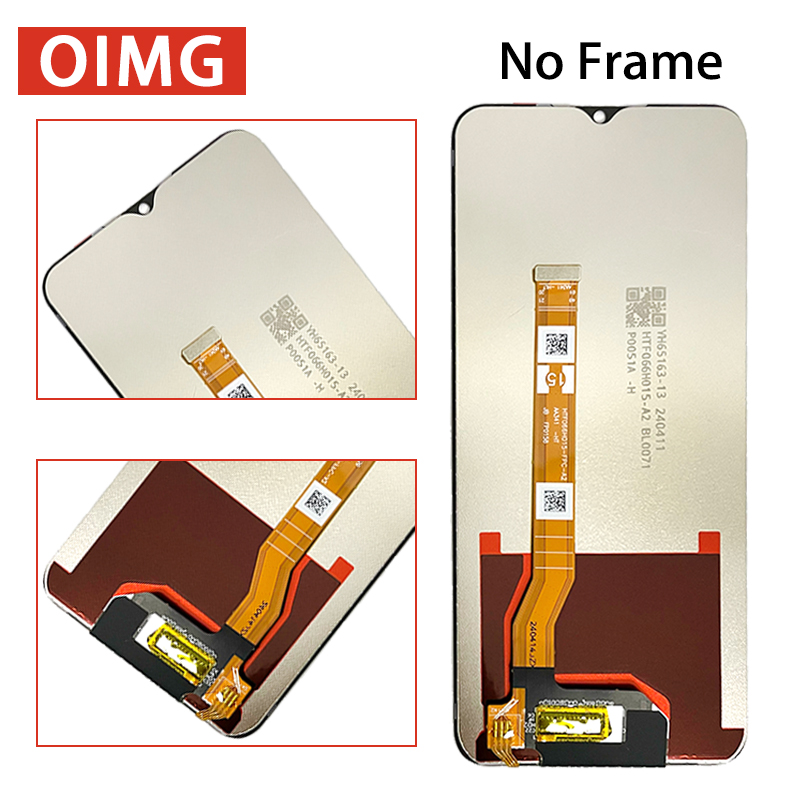 Tested For Oppo A57/A77 4G CPH2387 2385 LCD A57S Display Screen+Touch Panel Digitizer For Oppo A57/A77 5G PFTM20 CPH2339 LCD