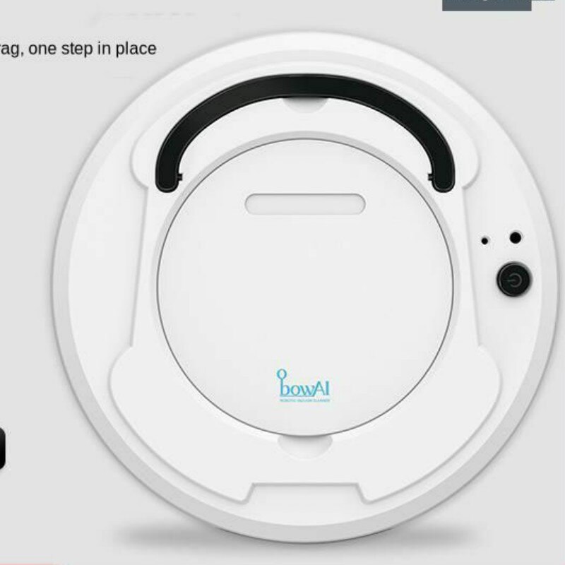 Robot Vacuum Cleaner Sweep&Wet Mop Simultaneously For Hard Floors&Carpet Run 90mins Before Automatically Charge