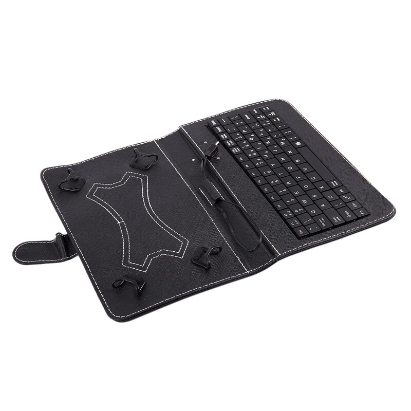 Keyboard And Case For 7-Inch Tablets (7 Inch USB TO Mini USB Keyboard, Black)