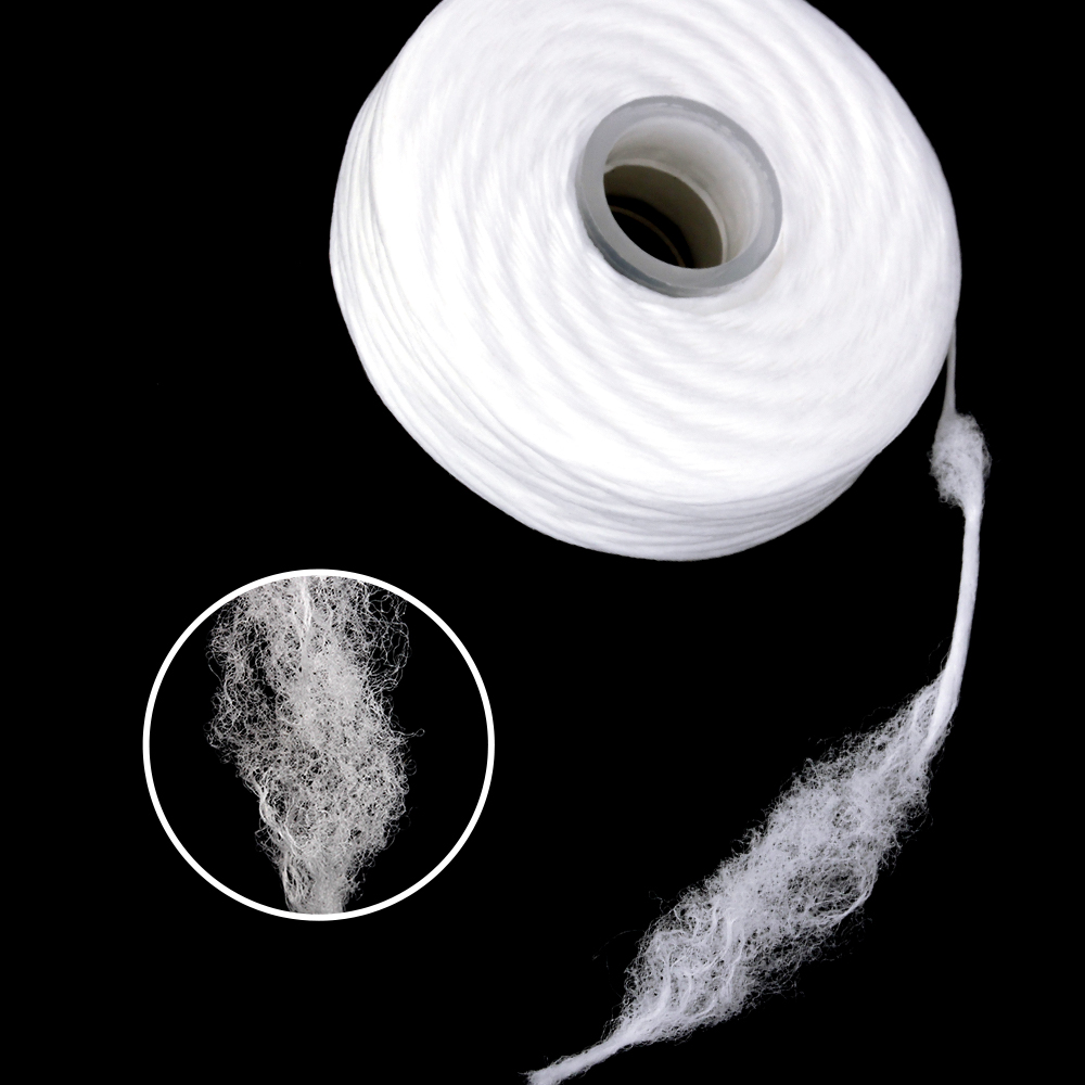 AZDENT 20 Pcs Water Fluffy Dental Flosser 50m Dental Floss Wire Built-in Spool Waxed Mint Flat Tooth Teeth Cleaning