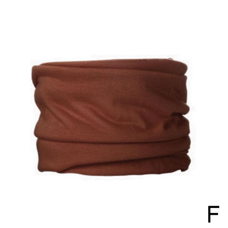 Seide Schal Unisex Magie Schal Outdoor Sport Fahrrad Bandanas Balaclava Wärmer Rohr Stirnband Radfahren Neck Schal Reiten Bike J4C0: brown1
