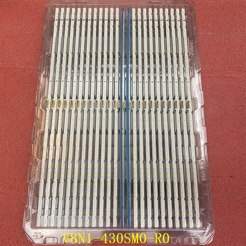 LED Backlight Strip For Samsung UA43RU7100K UE43NU7125K UE43NU7122K UE43RU7100 UE43NU7092 UE43NU7100 BN96-45954A