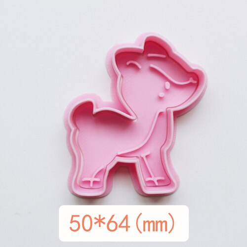 Cute Forest Animal Cookie Cutter Squirrel Owl Leaf Biscuit Fondant Mold Cookie Baking Mold 3D Plastic Press Biscuit Mold: 3