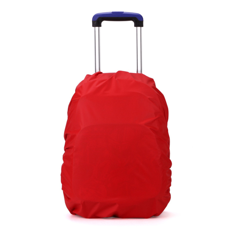 Funda Impermeable para Mochila Escolar con Ruedas, Cubierta Protectora a Prueba de Polvo para Maleta de Niños: Big red