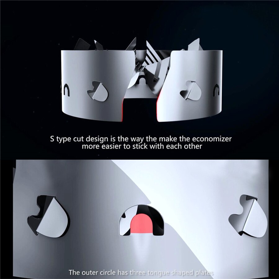 Car Power Fuel Saver Machinery Turbo Fuel Saver Oil Accelerator Increase Air-fuel Ratio Power Reduce Emission Stainless Steel