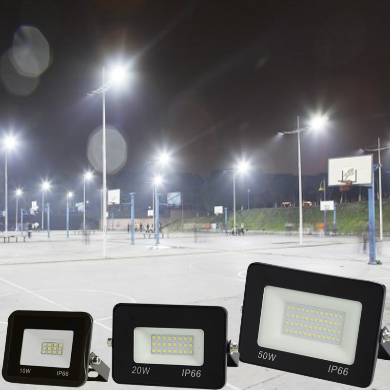 led flood light 220V LED FloodLight Reflector LED Flood Light Waterproof IP65 Spotlight Wall washer lamp Outdoor Lighting