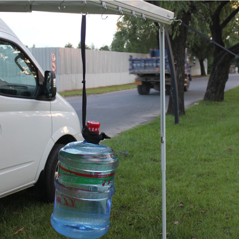 Toldo de 6 piezas para exteriores, accesorios para caravana, gancho para ropa, toldo, zapatos, sombreros