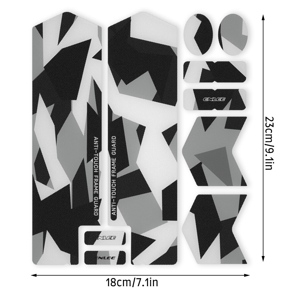 Bike Front Fork Sticker Removable Sticker Front Fork Adhesive Guard Cover Mountain Bike Scratch Resistant Front Fork Protector