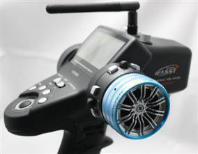 2.4G gun Radio Remote Control Lightweight aluminum alloy hand wheel enhances feel RC parts for FUTABA FLY SKY SANWA KO