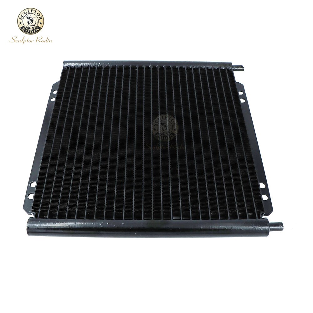 Oil Cooler Aluminum Transmission Oil Cooler 26Row Automatic Stacked Plate Oil Cooler Radiator