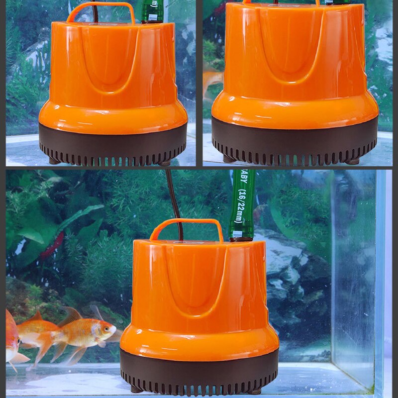 1pc Submersible Water Pump Aquarium Fountain Fish Tank Pond Home Garden Clean Dirty Filter