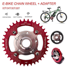 Plato y adaptador para bicicleta eléctrica Tongsheng, piezas de 32T/34T/36T/38T, 104BCD