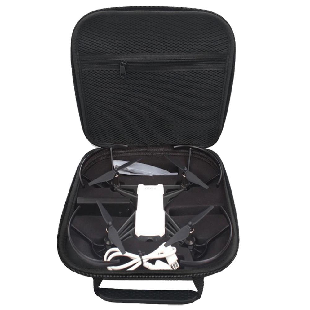 Portátil PU Tello caja de transporte caja de almacenamiento para DJI Tello Drone bolso de hombro funda protectora Tello accesorios para baterías de Drone