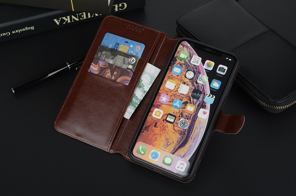 Leather Soft Case for Lenovo for Lenovo Vibe P1 P1M P70 P70T Flip Stander Wallet Case Cover Coque Holster