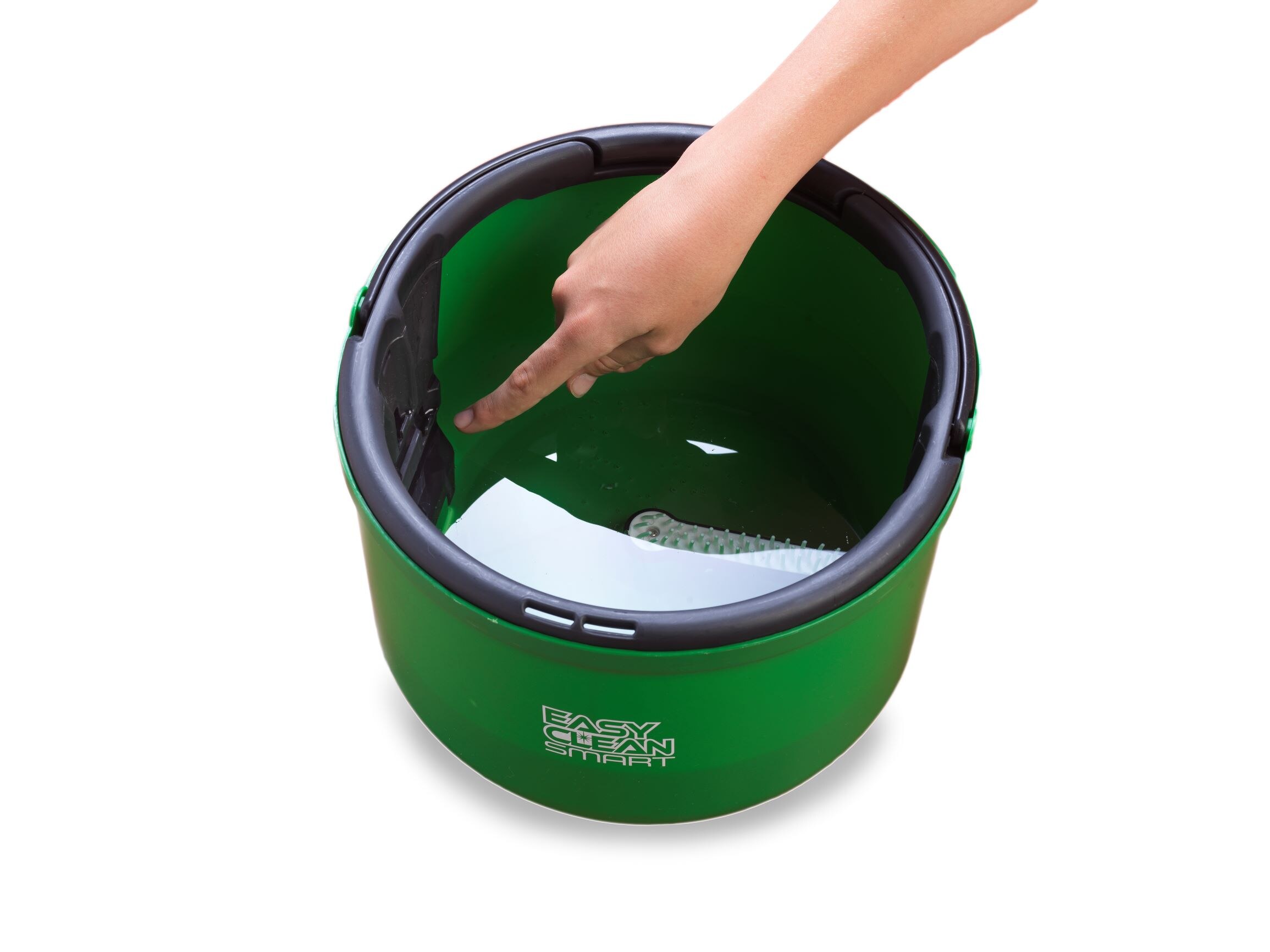 Nueva Fregona Spin Compacta con super tamaño de mopa, especial para suelos de parquet y cerámicos. Easy Clean Smart