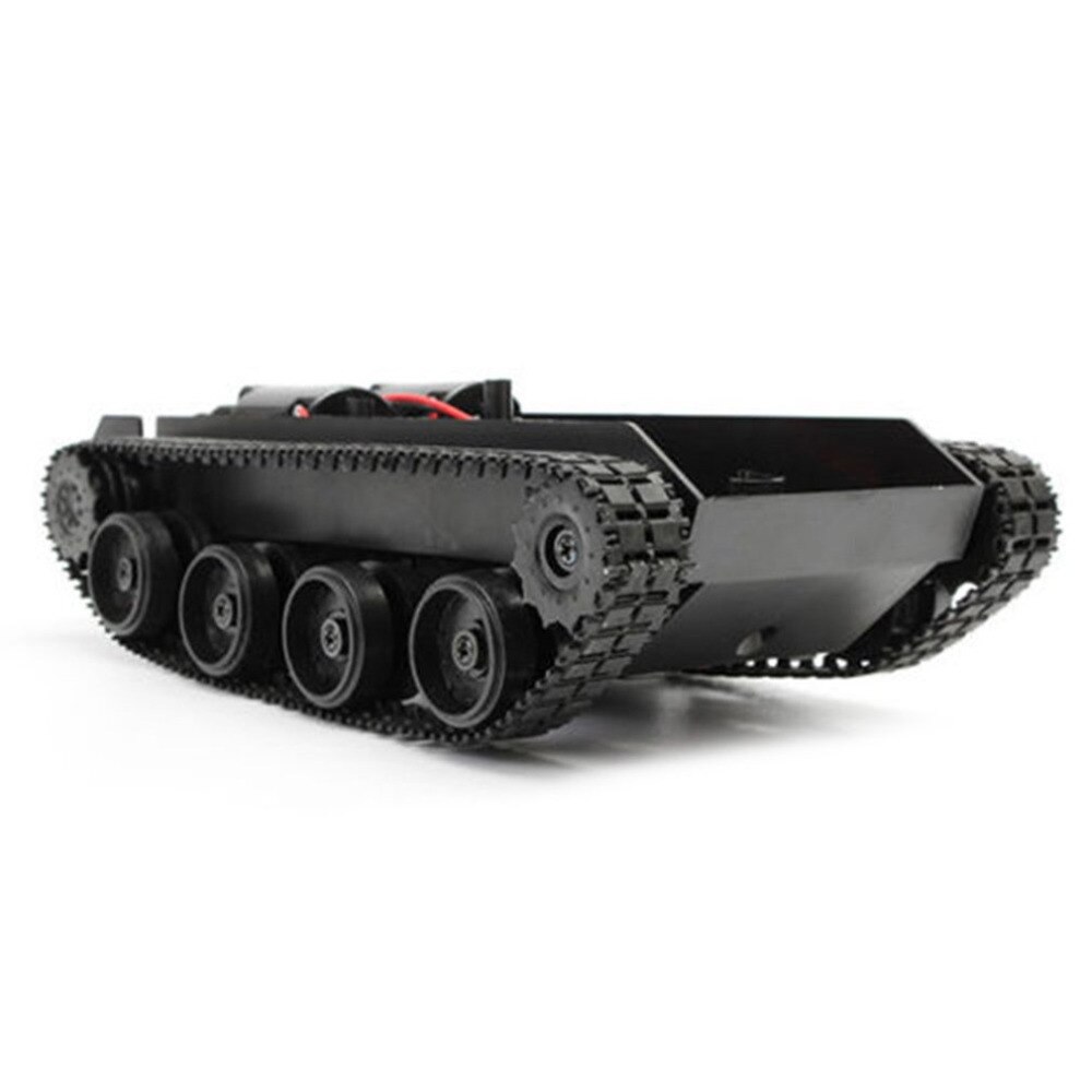 Wenhsin Robot Tank Chassis Handmade DIY Kit Light Shock Absorbed 130 Motors Damping Balance Tank Robot Chassis for Arduino SCM