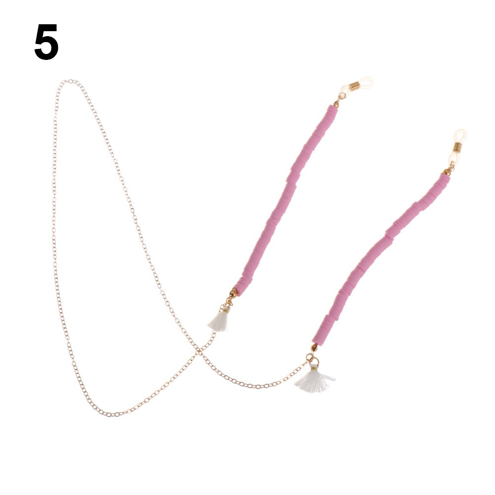 1Pcs Brillen Strap Leesbril Opknoping Ketting Zonnebril Bril Holder Neck Cord Bril Anti Slip Metalen Ketting