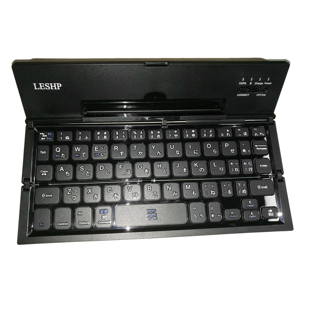 Mobile Phones Tablet Keyboard Portable Wireless Keyboard Folding for IOS for Android Black for Ipad Mechanical 78 Keys