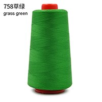 1pc 3000 yards overlocking symaskine industriel polyester tråd 40s/2 håndlavet håndarbejde materiale 20 farver tilgængelige: 758