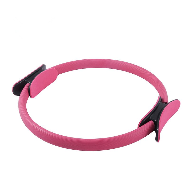 Yoga Magic Ring Pilates Roller Pilates Roller Voor Fitness Sportartikelen Sport Yoga Ringen Excerise Roue Yoga Wiel Set: Roze