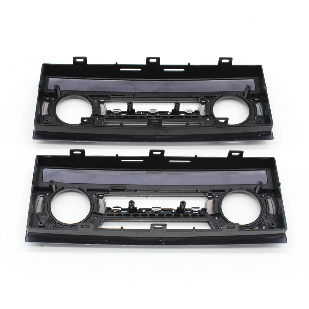 Botones de interruptor de CA para aire acondicionado trasero de coche, embellecedor de Panel de cubierta para BMW 5, 6, 7, X5, X6, serie F10, F11, F06, F07, F01, F02, F15