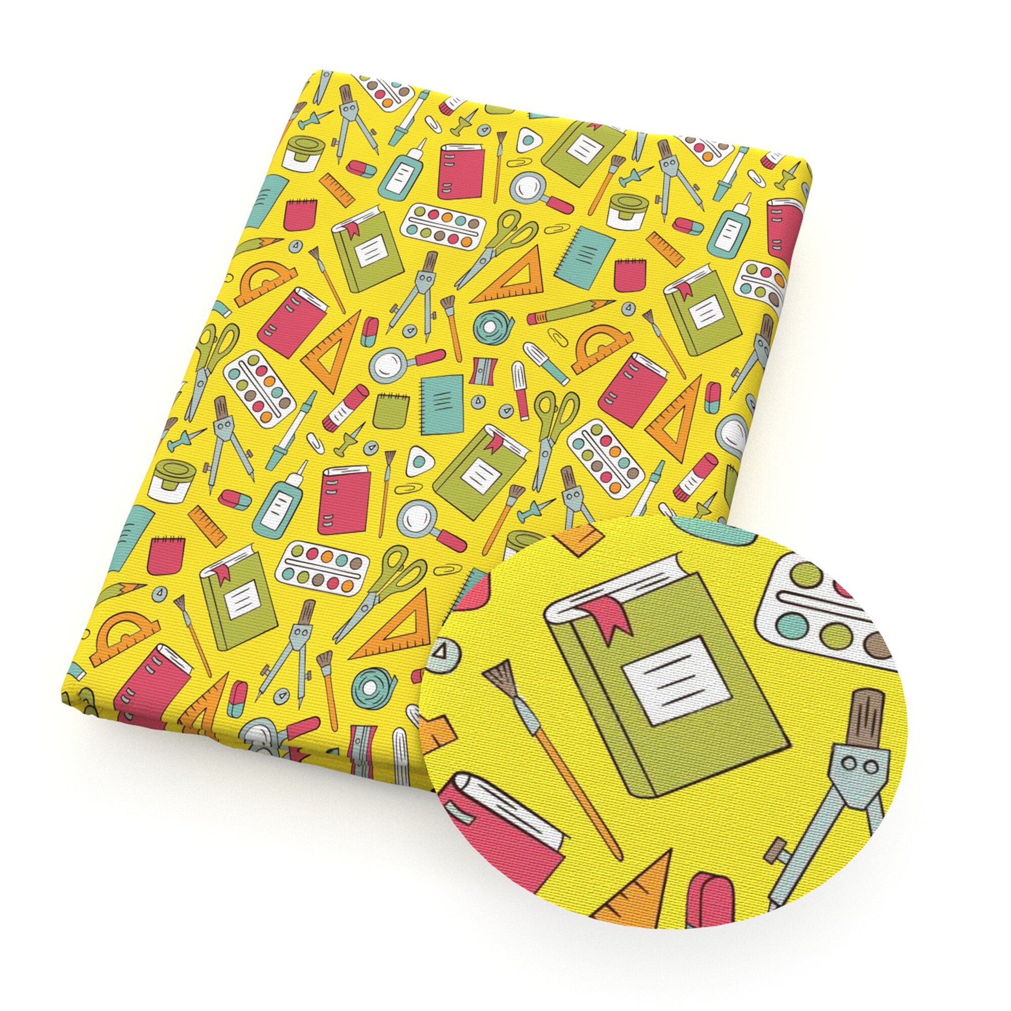 50*145cm Book Series Printed Polyester Cotton Fabric for Tissue Sewing Quilting Fabrics Needlework Material DIY,1Yc16677: 1128940