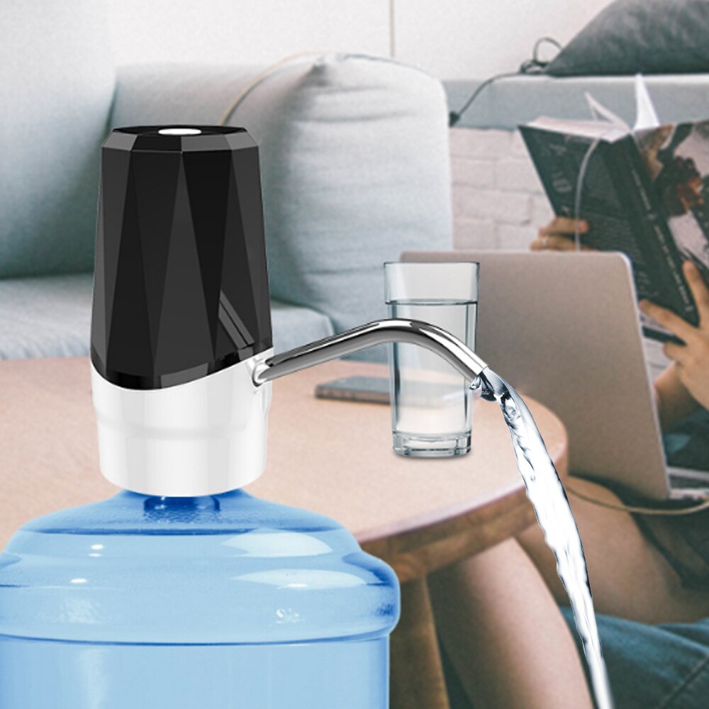Draagbare elektrische waterdispenser, usb automatische drinkwaterpomp, draagbare elektrische waterdispenser, waterflesschakelaar