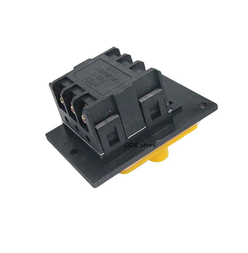 On Off Start Stop Water Proof Push Button Switch 10A 380V AC 75x52mm KAO-5M