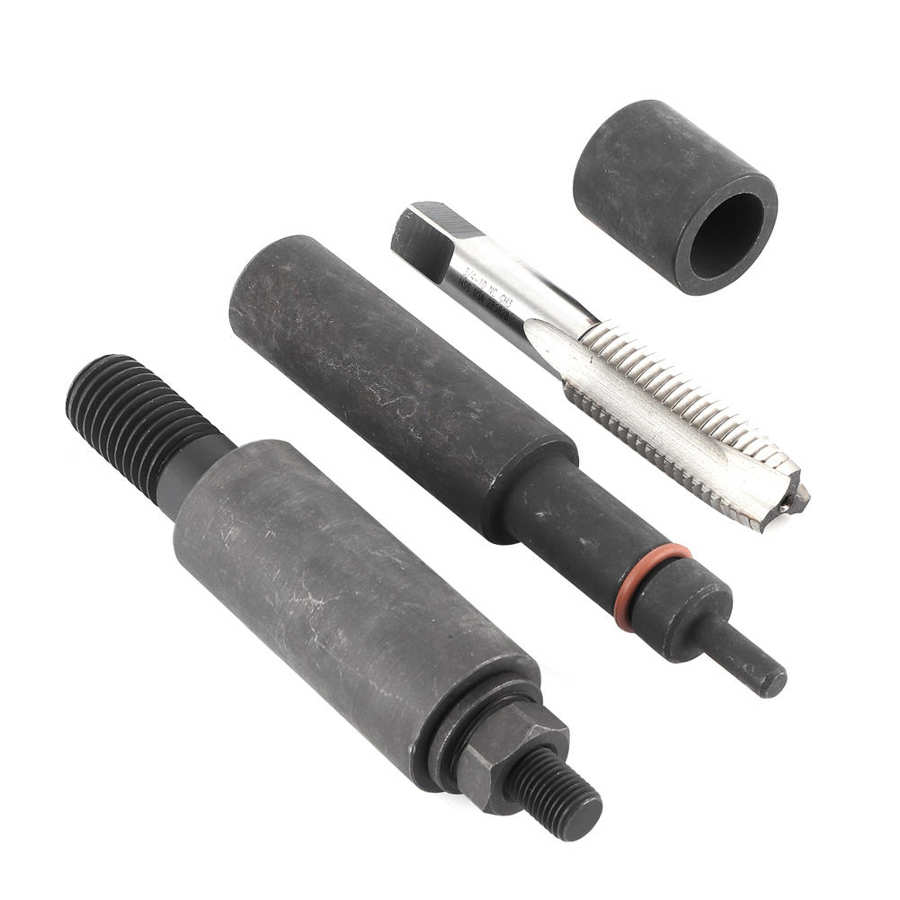 4pcs Fuel Injector Sleeve Cup Remover Puller Installer Kit Fit for Ford Powerstroke 6.0L 6.4L Engines 2003