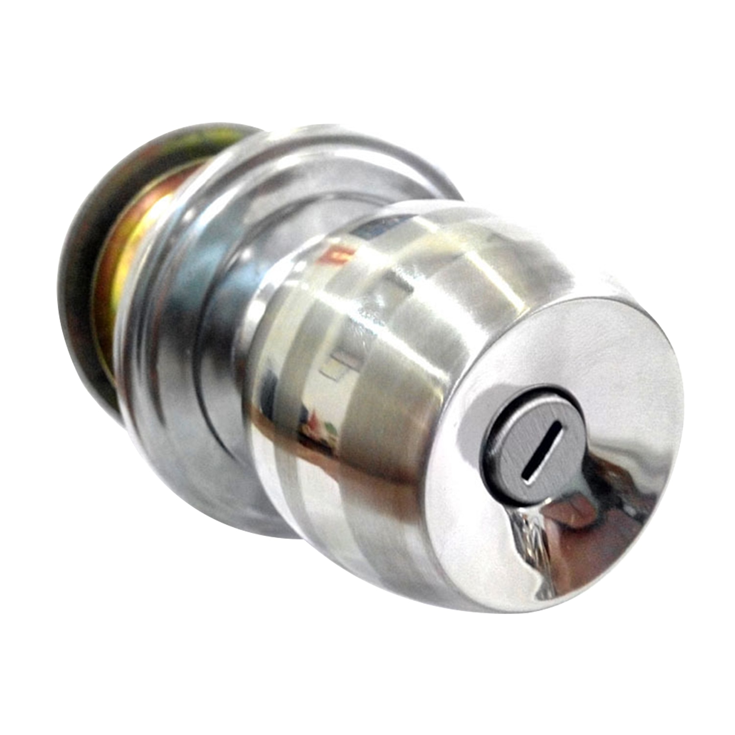 Stainless Steel Door Knob Lockset Round Ball Style Privacy Bedroom Bathroom Handle Lockset Stainless Steel Door Knob Set