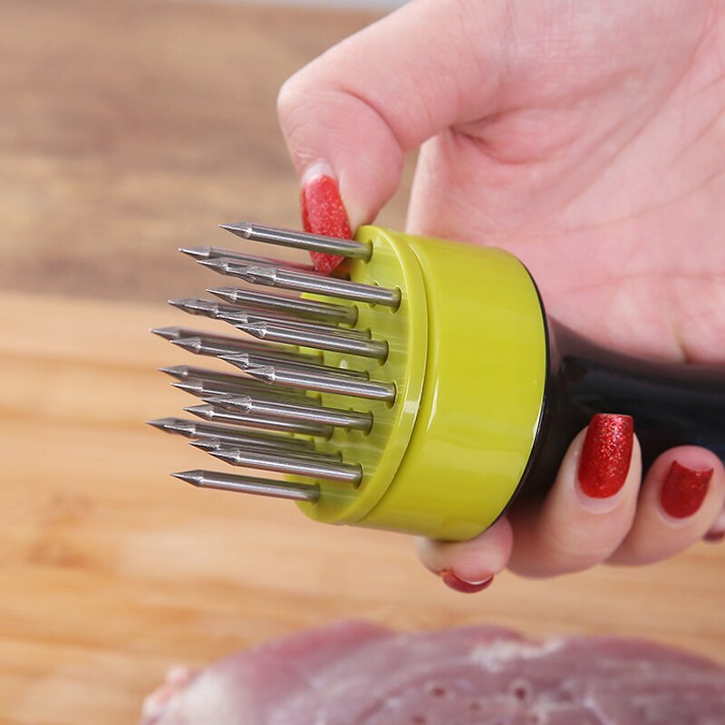 Stainless Steel Meat Marinade Injector Barbecue Seasoning Injectors Meat Tenderizer Kitchen Gadgets BBQ Cooking Tools