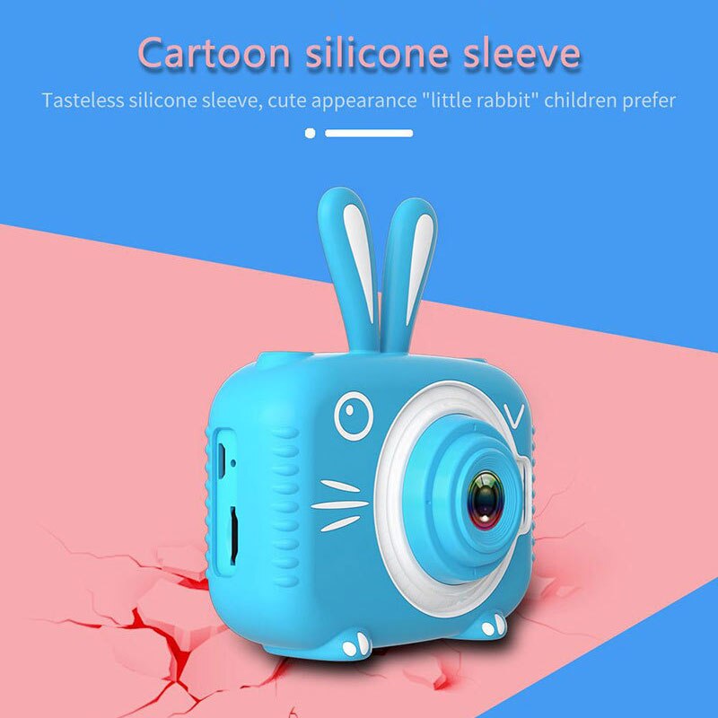 Kinderen Digitale Camera Hd Cartoon Kids Camera Video Camcorder 2.0 Inch 20MP 1080P Foto Camera Speelgoed Voor Meisjes verjaardag