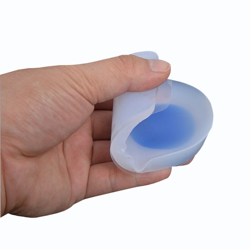 Soft Silicone Heel Pad Heel Pain Cushioning Foot Fatigue Relieve Achilles Tendonitis Heel Protector Inserts Shock Absorption Pad
