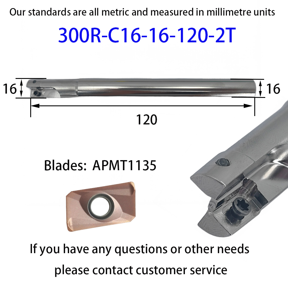 DMIX BAP300R EAP300R Carbide inserts Clamping milling Cutting Shoulders Right angles Precision End mills For APMT1135 blades