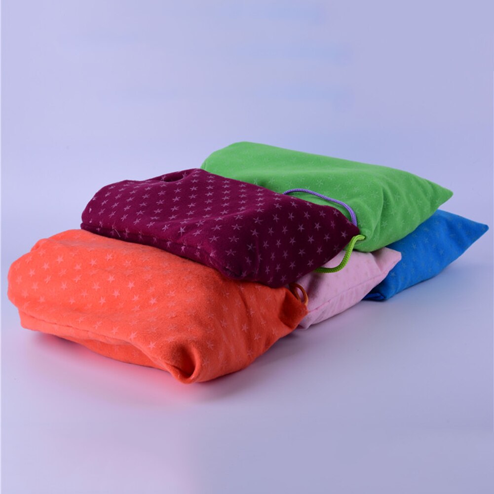 Antislip katoenen yogamat, harshanddoek, zweetabsorberende handdoek voor sport, fitnessoefeningen, pilatesbenodigdheden