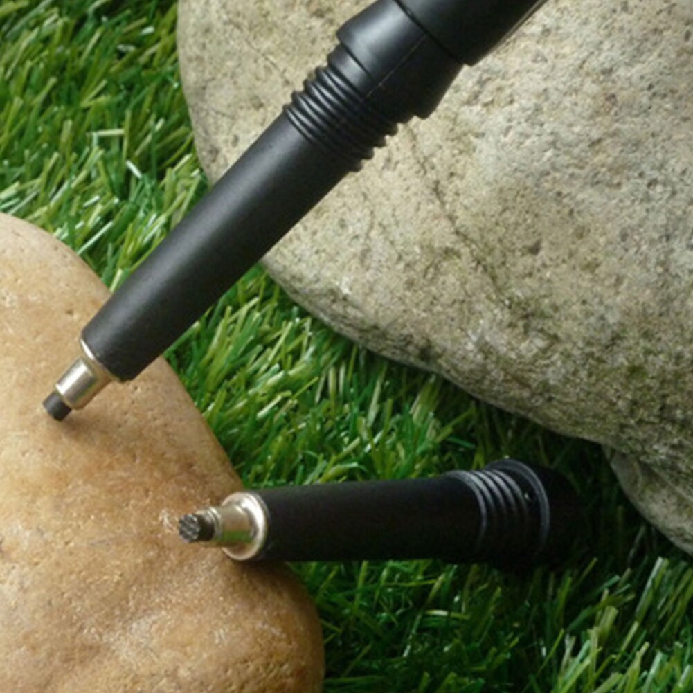 Carbon Tungsten Steel Ground Climbing Camping Walking Flexible Outdoor Replacement Parts High Hardness Durable Hiking Stick Tip