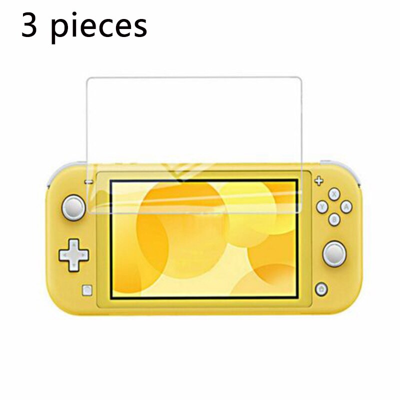 1Pcs Beschermende Glas Voor Nintend Schakelaar Lite/Mini Gehard Glas Screen Protector Ultra-Dunne Touch Accessoires Scherm film: A 3pieces
