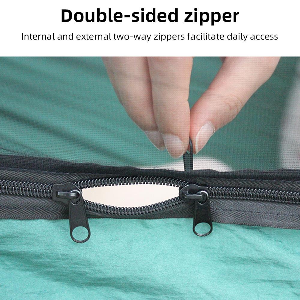 Balançoire lit suspendu en Nylon à l'extérieur robuste Durable Camping tente hamac pratique suspendus Camping tentes canapé moustiquaire voyage