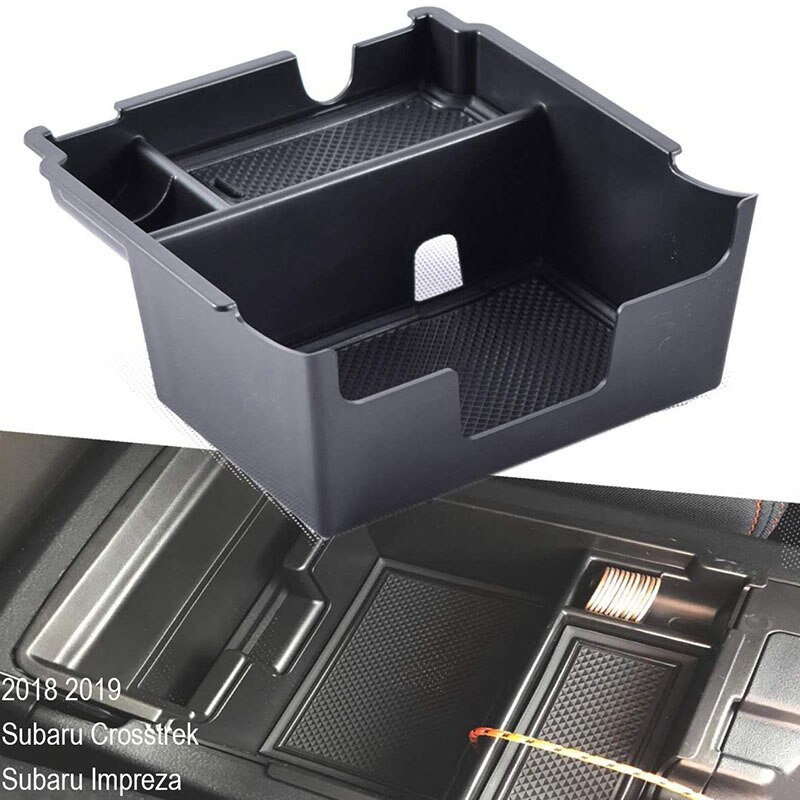 Organizzatore per Subaru Crosstrek Subaru Impreza 2018 2019 Center consolle Bracciolo Organizer Accessori Vassoio, scatola Bracciolo Secondario