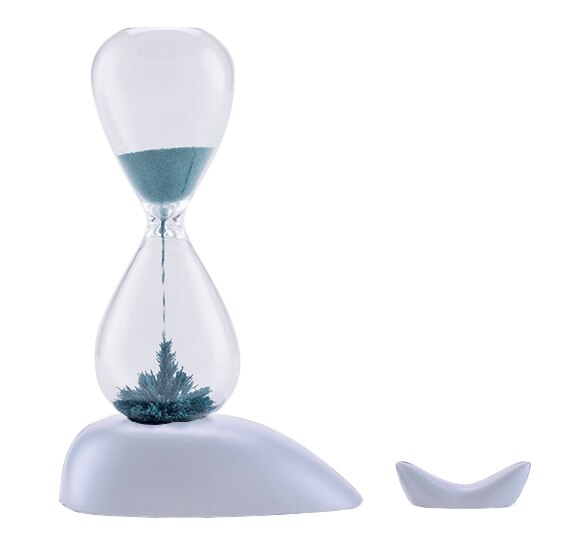 Sablier magnétique , pour amis amoureux, décoration de la maison, porte-stylo, horloge de sable, minuteries, lunettes de sable: f